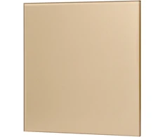 Orno Panel stiklinis do wentylatora FLAT MINI, auksinė mat