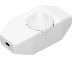 Orno Ściemniacz nakablowy, max. 80 W, LED 4-25 W, balta