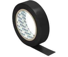 Orno Juoda izoliacinė juosta, storis 0,13 mm, plotis 15 mm, ilgis 10 m