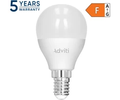 Żarówka LED lempute lemputė E14 G45 8W 720lm 4000K