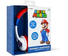 OTL – vaikiškos ausinės – „Super Mario“ baltos