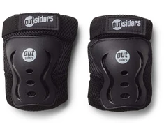 „Outsiders“ – prabangus saugos įrangos rinkinys – riešo, kelio, alkūnės (S) apsaugai