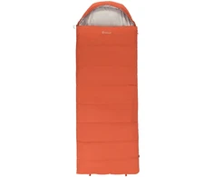 Outwell Campion Lux Oranžinis | Miegmaišis | 225 x 85 cm | Temperatūra nuo -16 iki 5 °C | Užtrauktukas kairėje