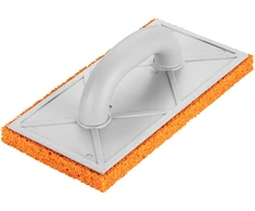 Mentelė NEO su gumine kempine, 18 mm storio, 280 x 140 mm, plastikinė rankena