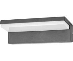 Sieninis šviestuvas Orno PACHIRA LED 9W, sodo šviestuvas, 500lm, IP54, 4000K, juodas