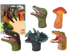 Pacynki Dinozaurų pirštų lėlės vaikams Lean Toys
