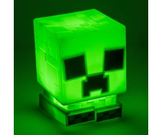 Paladone Minecraft Creeper SquishyGlo įkraunamas silikoninis šviestuvas