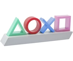 Paladone „Playstation“ piktogramos, šviesios, išbandykite mane