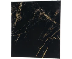 Orno Panel Stiklo plokštė, Universal, juodo/auksinio granito blizgesio spalva