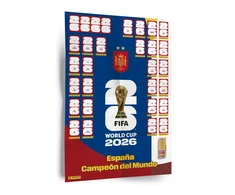 Panini Kolekcja Panini Kolekcija FIFA World Cup 2026 plakatas su lipdukais