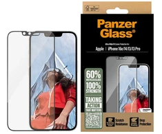 Panzer Glass „PanzerGlass“ – ekrano apsauga – „iPhone 16e“, „14“, „13“, „13 Pro“ – itin platus prigludimas