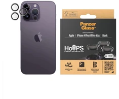 Panzer Glass „PanzerGlass“ – „Hoops“ kameros objektyvo apsauga „iPhone 14 Pro/14 Pro Max“ – juoda