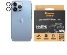 Panzer Glass „PanzerGlass“ – „Hoops“ kameros objektyvo apsauga, skirta „iPhone 13 Pro“ – „13 Pro Max“ – juoda