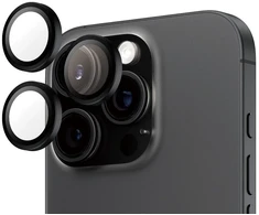 Panzer Glass „PanzerGlass“ – „Hoops“ objektyvo apsauga – „iPhone 16 Pro“ / „iPhone 16 Pro Max“ – juoda