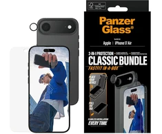 Panzer Glass „PanzerGlass“ – 2 viename klasikinis rinkinys – „iPhone Air“ – su „FASTFIT IN-A-BOX“