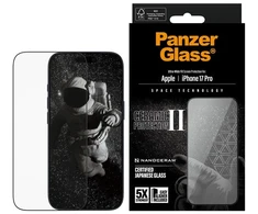 Panzer Glass „PanzerGlass“ – „Ceramic II“ ekrano apsauga – „iPhone 17 Pro“ – UWF su „EasyAligner“