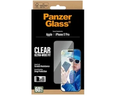 „PanzerGlass“ – ekrano apsauga „iPhone 17 Pro“ – itin platus prigludimas su „EasyAligner“