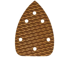 Dedra Papier Delta antikorozinis švitrinis popierius #120, 140x140x80mm, su lipnia juosta, 5 vnt. rinkinys
