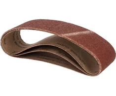 Pasy Begalinės abrazyvinės juostos, 75x533 mm, 3 vnt., gr 40, prolinas