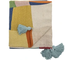 Patalynės komplektas „Bloomingville MINI“ – „Colorine“ užtiesalas – mėlynas