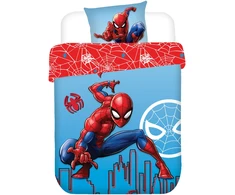 Patalynės komplektas Spiderman Žmogaus-voro patalynė suaugusiems, 140x200 dydžio