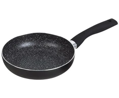 King Hoff Keptuvė Keptuvė, 22 cm skersmens, aliuminio, juodo marmuro „Kinghoff“