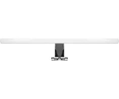 Sieninis šviestuvas Orno PEEGEL LED 9W, veidrodinis šviestuvas, 810lm, 4000K, ilgis 60 cm, plastikas + akrilas, sidabro spalvos