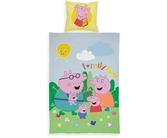 Peppa Pig – Vaikiška patalynės komplektas 100x140 (GGB80095)