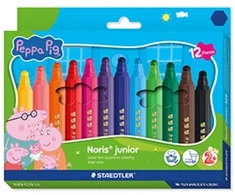 Peppa Pigstaedtler Staedtler – Peppa Pig rašikliai – 12 vnt. įvairių spalvų (329 C12 L1)