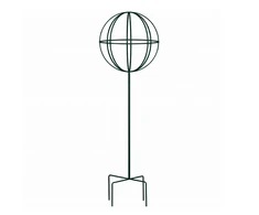 Pergola Sodo pergolės terasos metalinė atrama vijokliniams augalams, rožėms, 50x10 cm, žalia