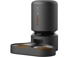 Petlibro - Granary dvigubas maisto padėklas - juodas - 5 l