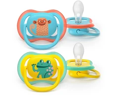 „Philips Avent“ čiulptukas „Ultra Air“, 18 mėn. ir vyresniems, geltonas/mėlynas