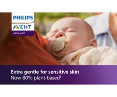 „Philips Avent“ itin minkštas čiulptukas, 6–18 mėn., pilkas/žalias