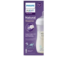 „Philips Avent“ – kūdikio buteliukas, 1 buteliukas, 330 ml, greitos tėkmės čiulptukas, 6 mėn.+