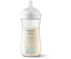 „Philips Avent“ – kūdikio buteliukas, 1 buteliukas, 330 ml, greitos tėkmės čiulptukas, 6 mėn.+