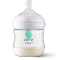„Philips Avent“ – kūdikio buteliukas su „AirFree“ ventiliacijos anga – 125 ml, lėtos tėkmės čiulptukas, 0–3 mėn., 1 buteliukas