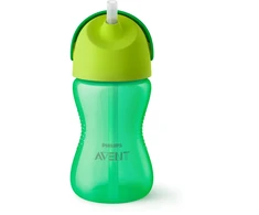 „Philips Avent“ – šiaudelių puodeliai, lankstus šiaudelių puodelis, 300 ml / 10 uncijų, 12 mėn.+, 1 pakuotė