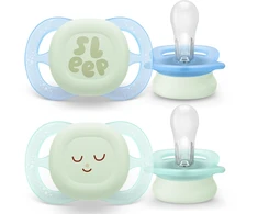 „Philips Avent“ – „Ultra Start“, 0–2 mėn., naktinis, šviesiai žalias / šviesiai mėlynas