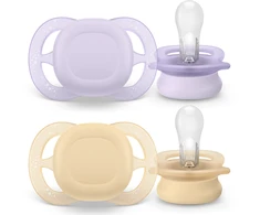 „Philips Avent“ – „Ultra Start“, 0–2 mėn., šviesiai rožinis / šviesiai geltonas