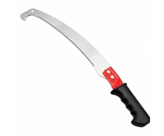 Piła Rankinis pjūklas medžių šakoms su kabliu, plieno sodo pjūklas, 40 cm