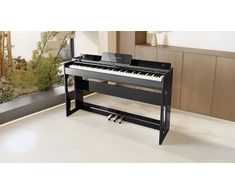 Kruger &amp; Matz Pianino KrugerMatz KMDP-135 skaitmeninis pianinas, blizgiai juodas