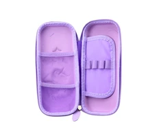 Piórnik Vienaragio pieštukinė 3D, sulankstoma, violetinė, 23x10x5 cm