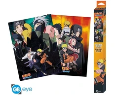 Plakatas Abysse NARUTO SHIPPUDEN - 2 plakatų rinkinys - Nindzės (52x38)