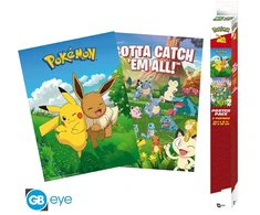 Plakatas Abysse POKEMON - 2 plakatų rinkinys - Aplinkos (52x38)