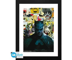 Plakatas DC COMICS - Įrėmintas paveikslas „Betmenas“ (30x40) x2