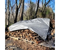 Plandeka Brezentas nuo UV spindulių 6x8m 120g, dengiantis stipriai, universalus