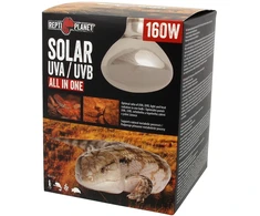 Planet Entertainment „Repti Planet“ – saulės spindulių UVA ir UVB lemputė – 160 W