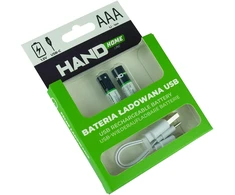 Plastrol Bateria ładowana usb-c, 2600mwh, 2xaa