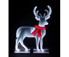 Plastrol Kalėdinė dekoracija elnias su LED 60 cm IP20 3 m