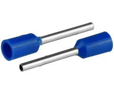 Plastrol Końcówka tulejkowa izolowana do przewodów 10,5mm2; DŁ TULEJKI 16mm Mėlyna 50 vnt.